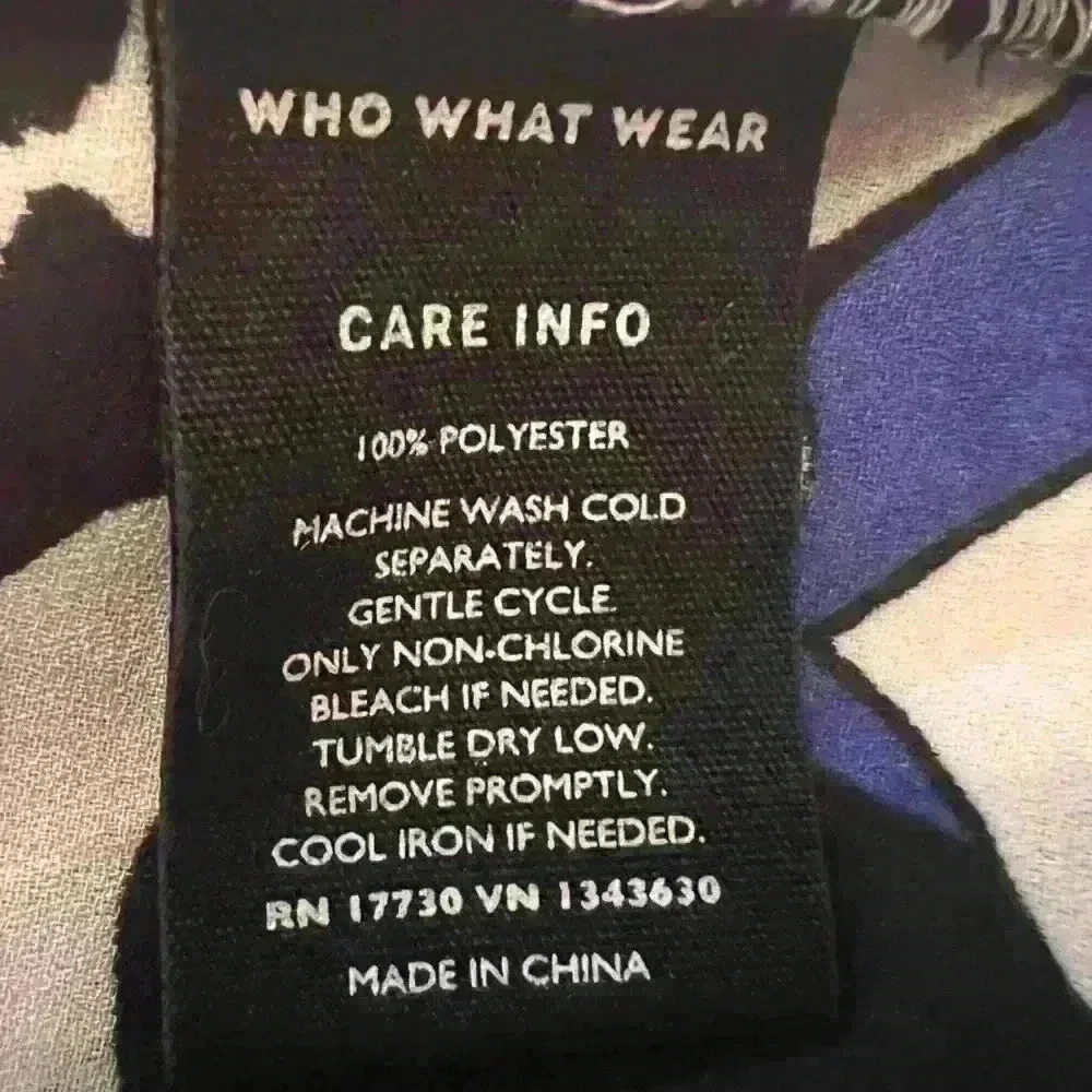 WHO WHAT WEAR Sleeveless Tunic top Size M - Picture 5 of 6